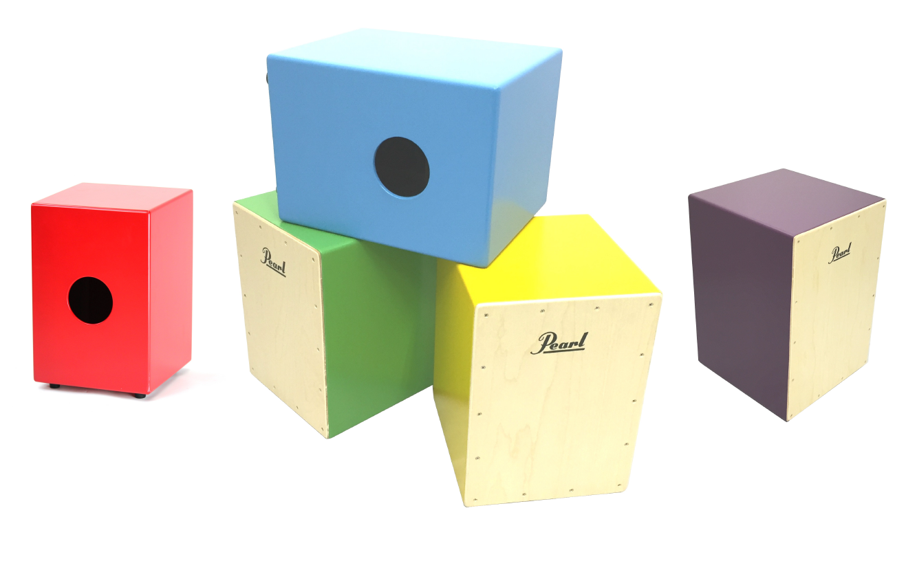 カホン パール Pearl パーカッション cajon 木製 打楽器 ポップなカラーをラインナップ!PEARL COLOR BOX CAJON 2022年6